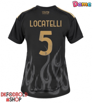 Juventus Manuel Locatelli #5 Tredje trøje Dame 2026-27 Kort ærmer Juventus Manuel Locatelli #5 Tredje trøje Dame 2026-27 Kort ærmer